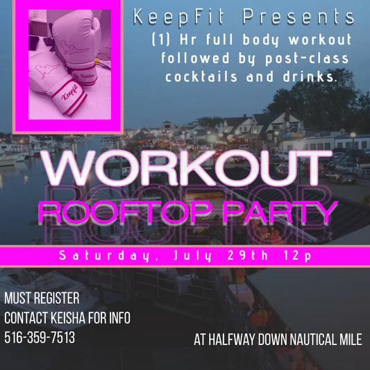 WORKOUT ROOFTOP PARTY