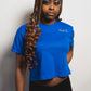 Crop T-Shirt Royal Blue