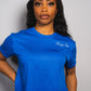 Crop T-Shirt Royal Blue
